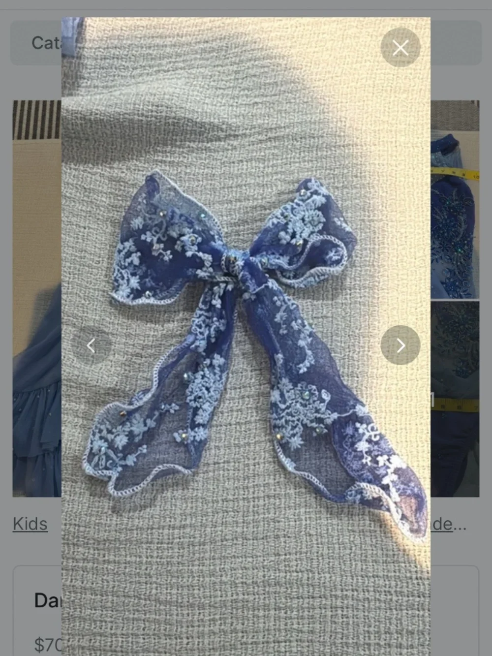Girls dance costume